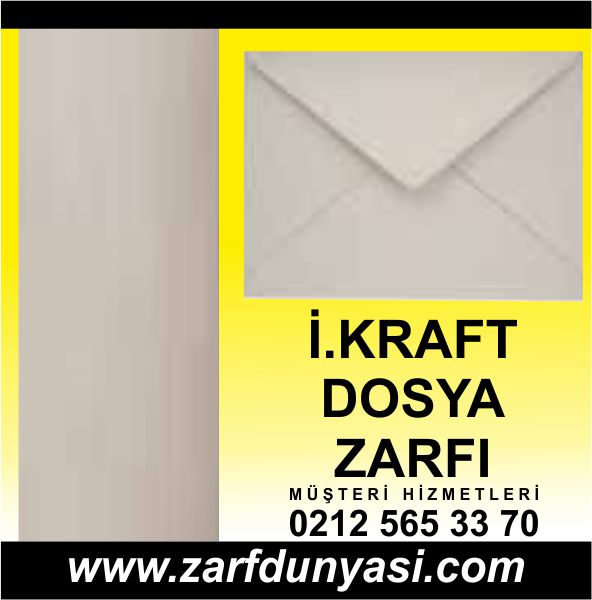 Dosya Zarfı İmt. Kraft 13x18 90gr