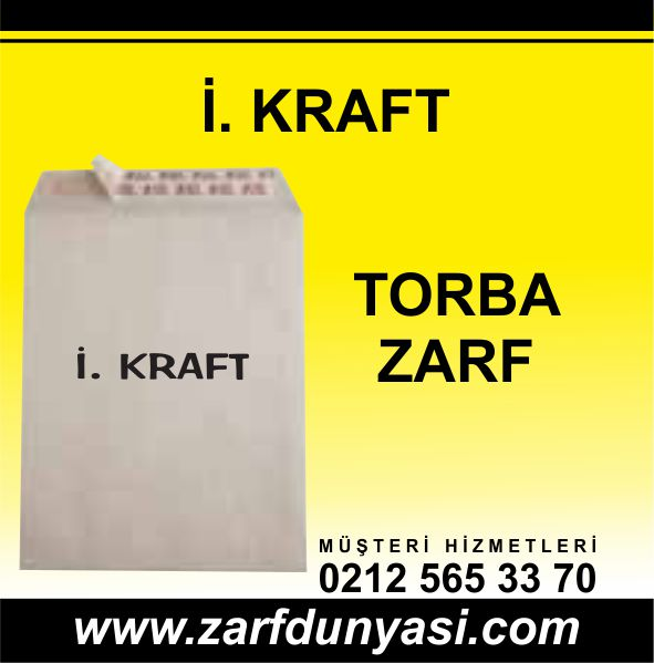 Torba Zarf 90gr İ. Kraft 37  x 45 cm